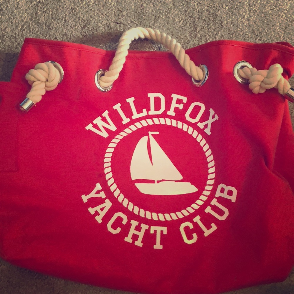 Wild fox tote